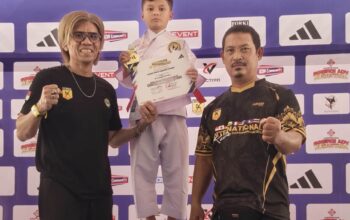 PANTANG PULANG SEBELUM MENANG, BOCAH MEDAN INI SABET EMAS DI AJANG KARATE INTERNASIONAL