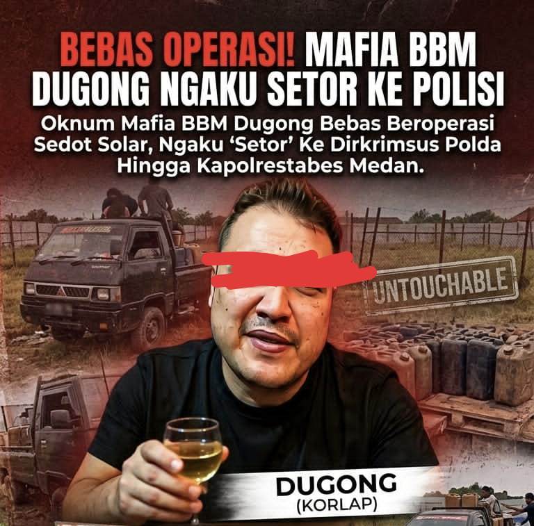 POLDA SUMUT DIDESAK TANGKAP DUGONG DAN USUT KLAIM DUGAAN ALIRAN DANA KE OKNUM DIRKRIMSUS