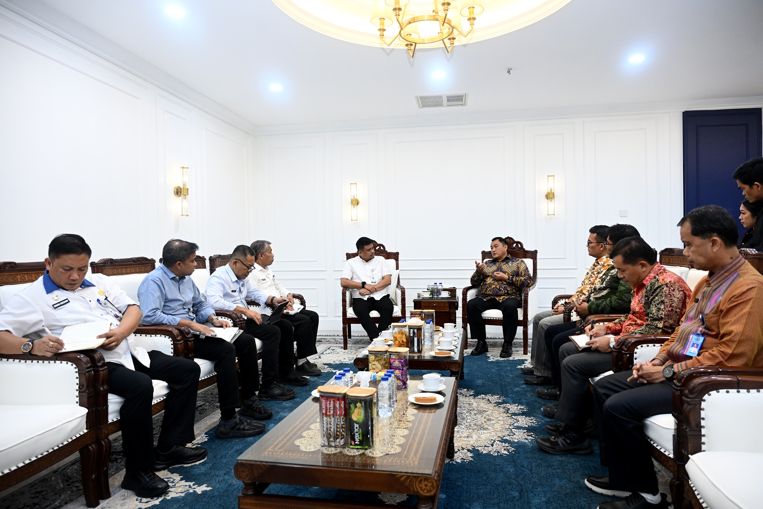 Bobby Nasution Ajak Kolaborasi Total Berantas Narkoba, Siap Dukung Anggaran BNNP, Deempatbelas.com
