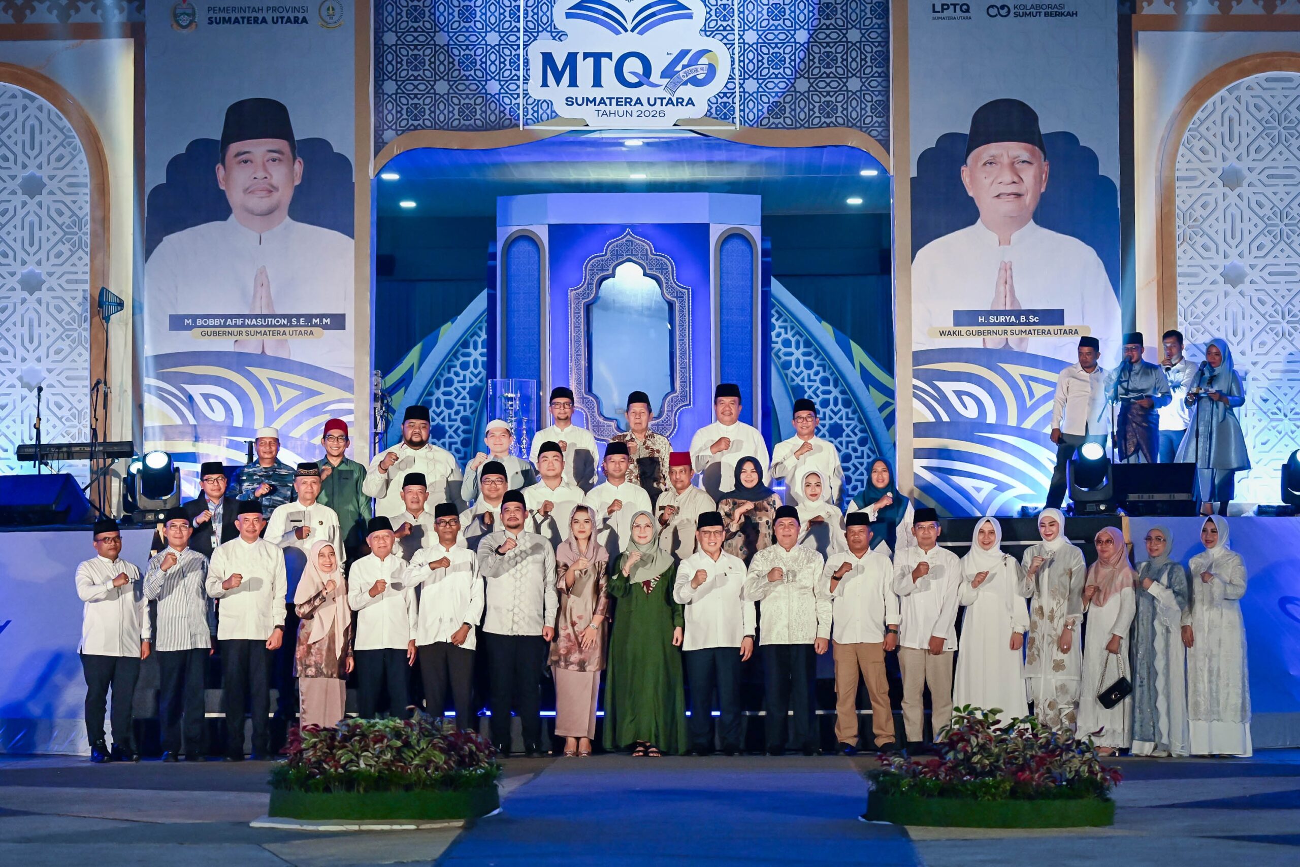 MTQ KE-40 SUMUT RESMI DIBUKA, BOBBY NASUTION AJAK IMPLEMENTASIKAN NILAI ALQURAN DALAM PEMBANGUNAN