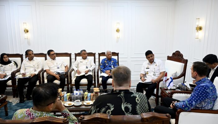 GUBERNUR BOBBY NASUTION JAJAKI KERJA SAMA PSEL DENGAN FINLANDIA, DORONG PENGOLAHAN SAMPAH JADI ENERGI LISTRIK