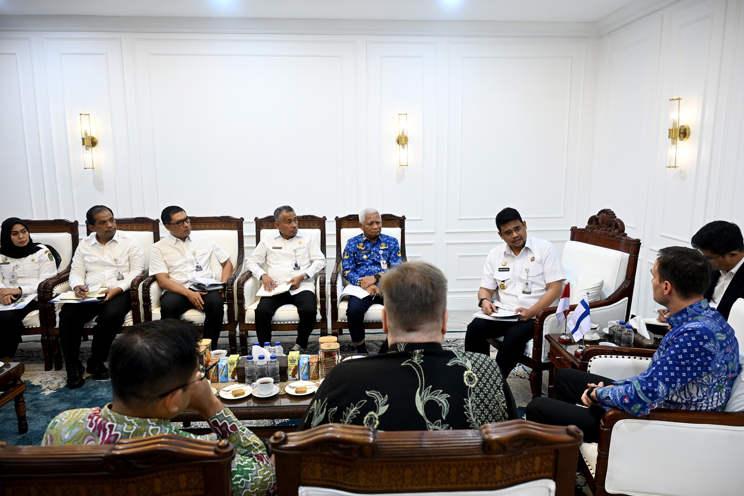 GUBERNUR BOBBY NASUTION JAJAKI KERJA SAMA PSEL DENGAN FINLANDIA, DORONG PENGOLAHAN SAMPAH JADI ENERGI LISTRIK GUBERNUR BOBBY NASUTION JAJAKI KERJA SAMA PSEL DENGAN FINLANDIA, DORONG PENGOLAHAN SAMPAH JADI ENERGI LISTRIK