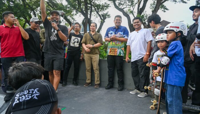SAKSIKAN GO SKATEBOARDING DAY 2026 DI MEDAN, BOBBY NASUTION DORONG PENAMBAHAN EVENT DAN SKATEPARK DI SUMUT