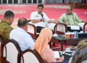 GUBERNUR SUMUT TERIMA AUDIENSI WALIKOTA PADANGSIDIMPUAN, PERKUAT SINERGI PEMBANGUNAN DAN INFRASTRUKTUR DAERAH