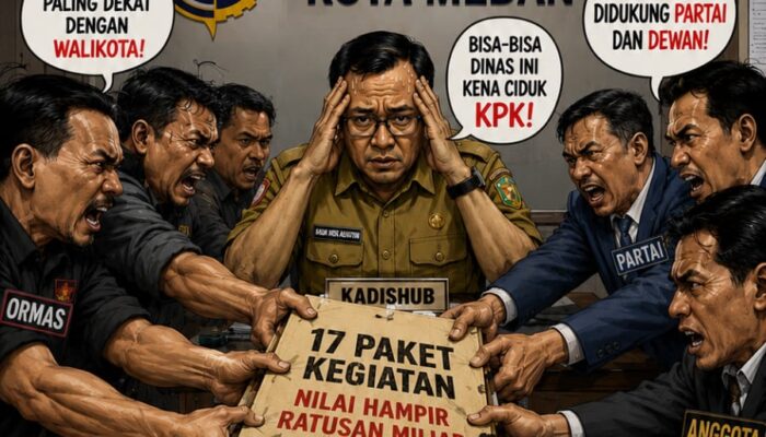 GAWAT !! KABARNYA ADA DUA KELOMPOK NGAKU DEKAT WALIKOTA REBUTAN 17 PAKET BERNILAI HAMPIR RATUSAN MILIAR DI DISHUB KOTA MEDAN