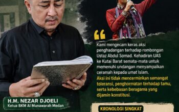 NEZAR DJOELI : PENGHADANGAN USTAZ ABDUL SOMAD CEDERAI TOLERANSI DAN KEBEBASAN BERAGAMA