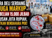 KESRA DELI SERDANG DIDUGA MARKUP PENGADAAN 15.000 JILBAB RP525 JUTA, SELISIH ANGGARAN CAPAI RP300 JUTA