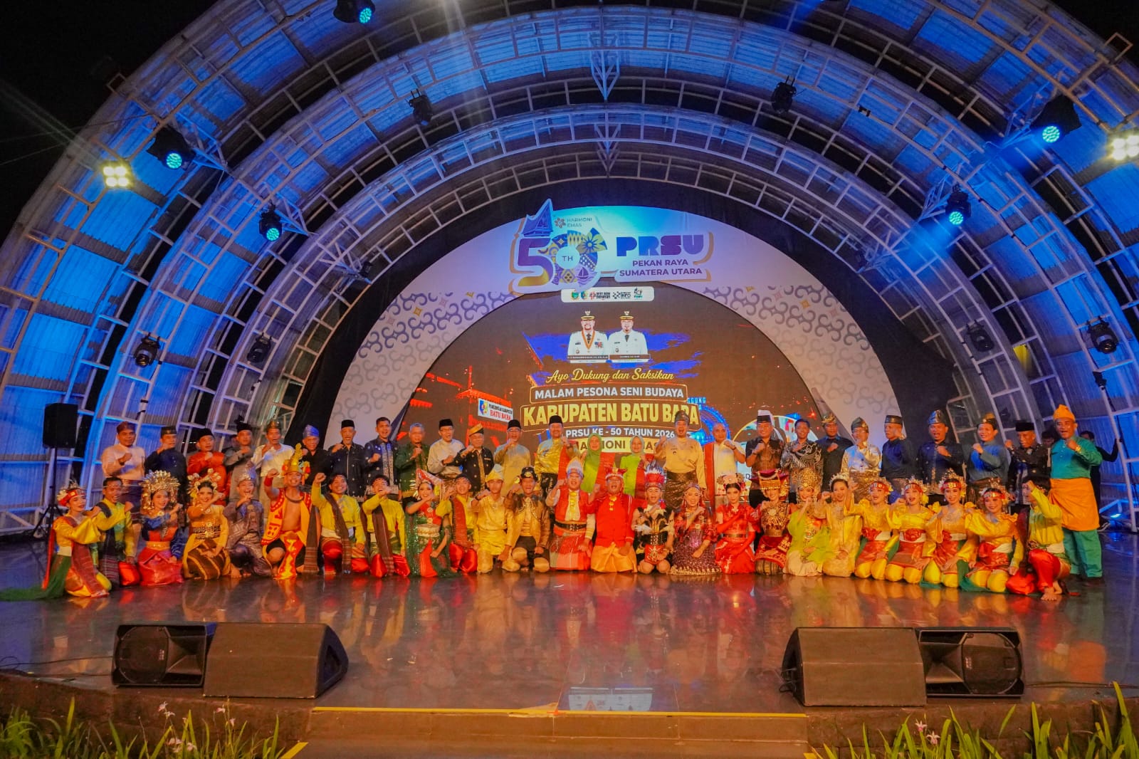 DIDUGA LEMAHNYA KOORDINASI DAN MINIMNYA FASILITAS, MALAM PESONA BUDAYA BATU BARA DI PRSU TUAI SOROTAN