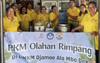 UMKM DJAMOE ALA MBO DEK KINI LEBIH PRODUKTIF BERKAT TEKNOLOGI TEPAT GUNA DARI UNIVERSITAS DHYANA PURA