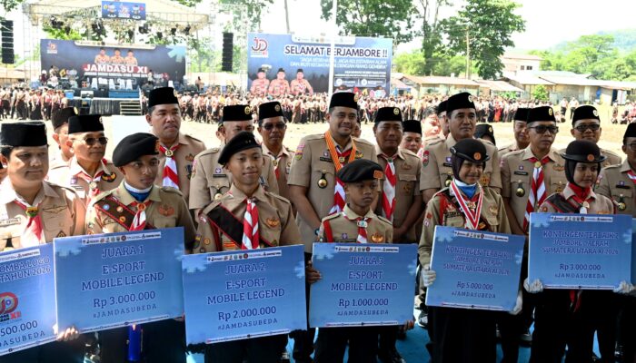 BOBBY NASUTION TUTUP JAMDASU XI, HADIAHI 19 PETUGAS UPACARA BERANGKAT KE JAMNAS 2026