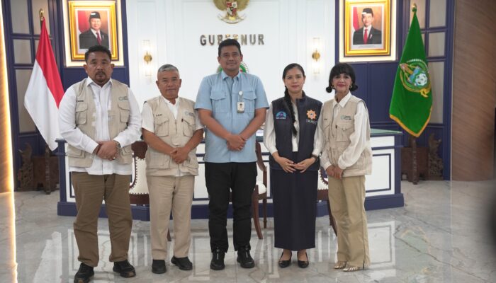 LMP MBG AUDIENSI DENGAN GUBERNUR BOBBY NASUTION, SIAP BERSINERGI SUKSESKAN PROGRAM MAKAN BERGIZI GRATIS DI SUMATERA UTARA