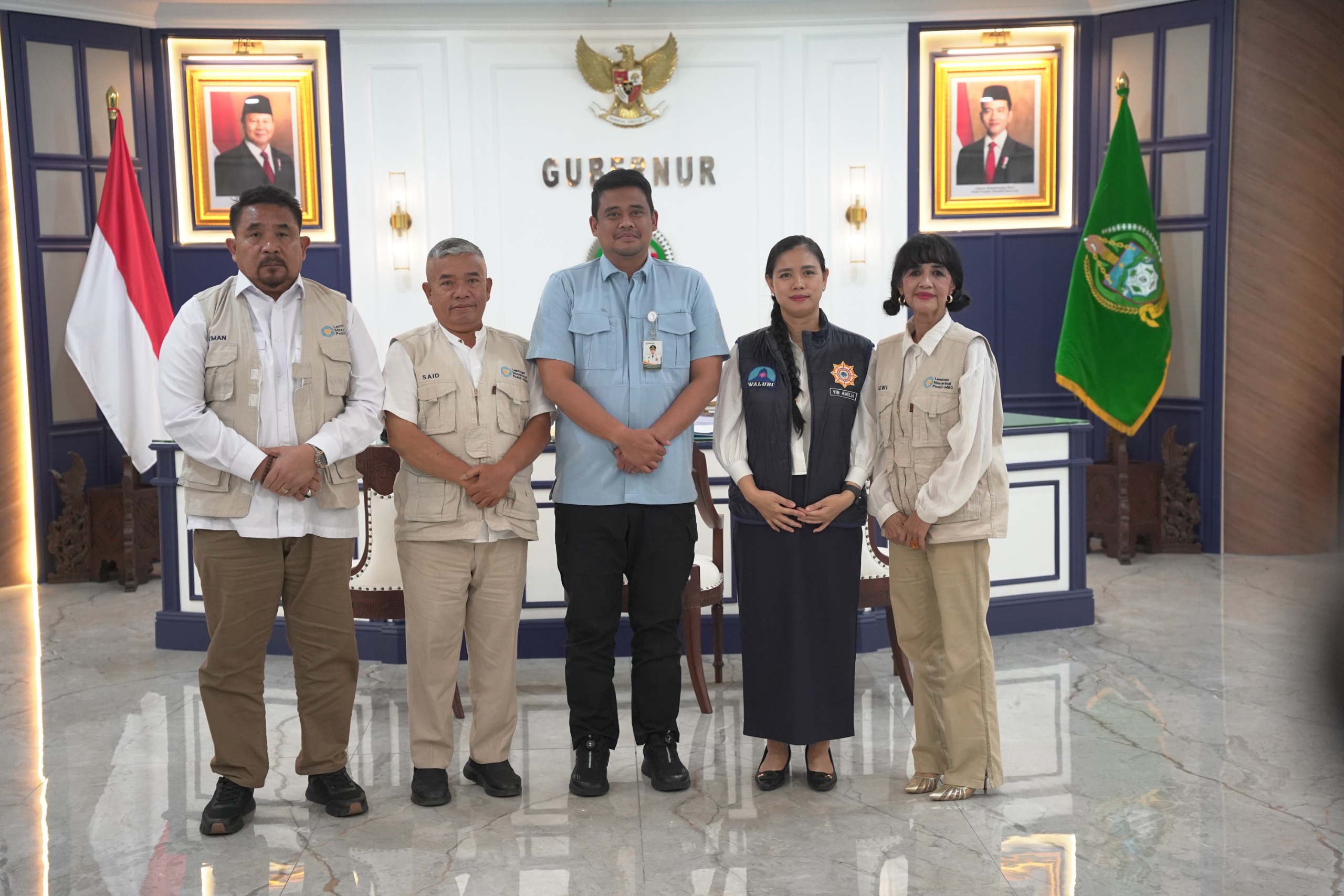 LMP MBG AUDIENSI DENGAN GUBERNUR BOBBY NASUTION, SIAP BERSINERGI SUKSESKAN PROGRAM MAKAN BERGIZI GRATIS DI SUMATERA UTARA LMP MBG AUDIENSI DENGAN GUBERNUR BOBBY NASUTION, SIAP BERSINERGI SUKSESKAN PROGRAM MAKAN BERGIZI GRATIS DI SUMATERA UTARA