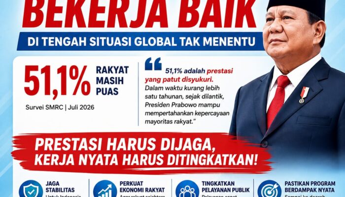 PD 14 SUMUT: PRABOWO BEKERJA BAIK DI TENGAH SITUASI GLOBAL TAK MENENTU