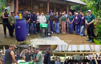 UNIVERSITAS UDAYANA PERKUAT PEMBELAJARAN PUPUK ORGANIK CAIR DI P4S KADEK ORGANIC FARM