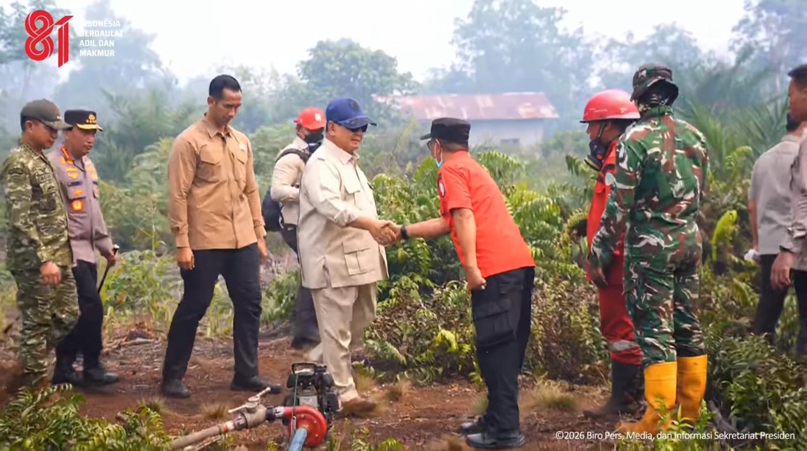 DPP HARI APRESIASI KETEGASAN PRESIDEN PRABOWO TANGANI KARHUTLA, MINTA APARAT USUT DUGAAN PELAKU PEMBAKARAN HUTAN