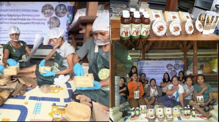 PKM TINGKATKAN NILAI TAMBAH GULA KELAPA DESA BESAN MELALUI INOVASI PRODUK DAN PEMASARAN DIGITAL PKM TINGKATKAN NILAI TAMBAH GULA KELAPA DESA BESAN MELALUI INOVASI PRODUK DAN PEMASARAN DIGITAL