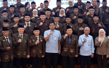 PELANTIKAN DHD 45 SUMUT,  BOBBY NASUTION AJAK GENERASI MUDA GELORAKAN SEMANGAT JUANG ’45
