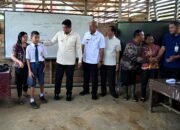 GUBERNUR BOBBY NASUTION WUJUDKAN IMPIAN SMPN 4 SITOLU ORI MILIKI GEDUNG PERMANEN