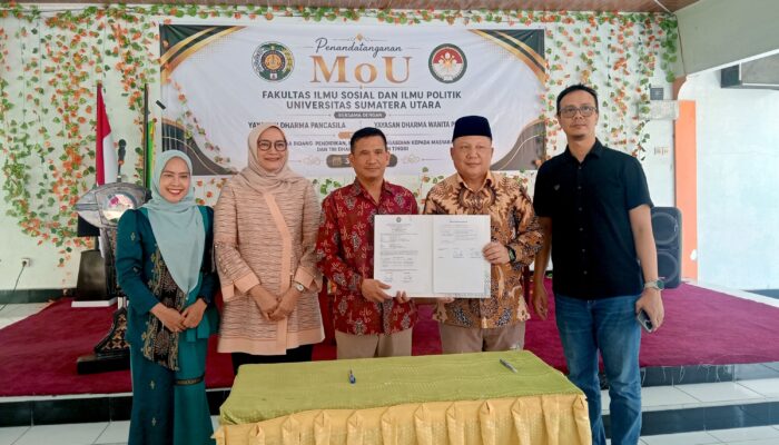 YAYASAN DWP SUMUT GANDENG FISIPOL USU,  DORONG INOVASI DAN TINGKATKAN MUTU PENDIDIKAN