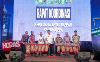PEMPROV SUMUT DORONG PENGUATAN KOLABORASI ANTARPROVINSI SE-SUMATERA UNTUK PERCEPAT PERTUMBUHAN KAWASAN