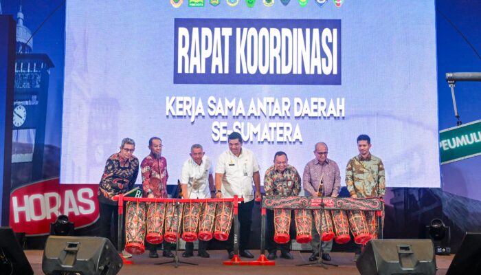 PEMPROV SUMUT DORONG PENGUATAN KOLABORASI ANTARPROVINSI SE-SUMATERA UNTUK PERCEPAT PERTUMBUHAN KAWASAN