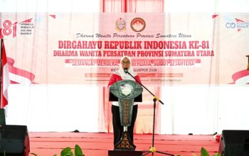 TITIEK SUGIHARTI AJAK DWP TERUS BERKONTRIBUSI BAGI PEMBANGUNAN SUMUT