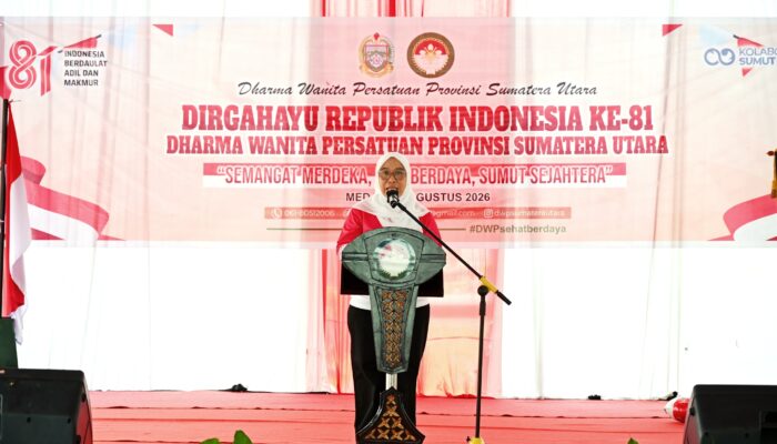 TITIEK SUGIHARTI AJAK DWP TERUS BERKONTRIBUSI BAGI PEMBANGUNAN SUMUT