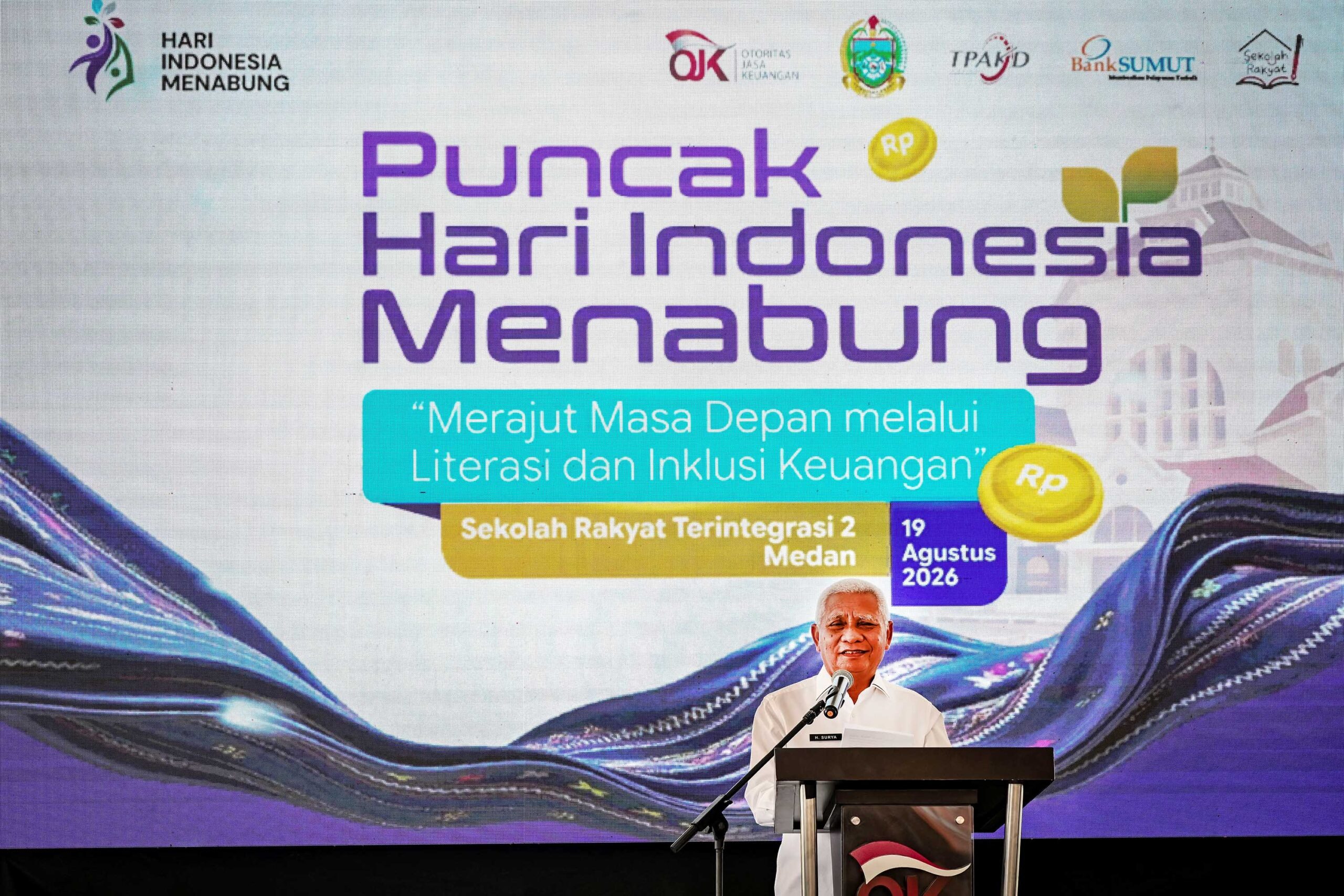 BUDAYA MENABUNG JADI FONDASI KETAHANAN EKONOMI GENERASI MUDA, PEMPROV SUMUT PERKUAT LITERASI KEUANGAN BUDAYA MENABUNG JADI FONDASI KETAHANAN EKONOMI GENERASI MUDA, PEMPROV SUMUT PERKUAT LITERASI KEUANGAN
