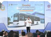 GUBSU BOBBY LUNCURKAN BRT MEBIDANG, SIAPKAN TRANSPORTASI TERINTEGRASI DAN SEKALI BAYAR