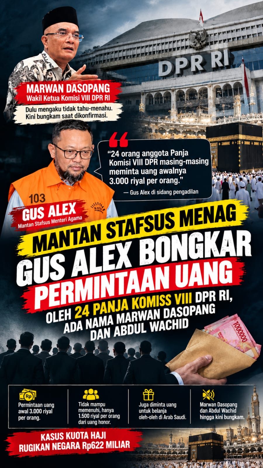 MANTAN STAFSUS MENANG GUS ALEX BONGKAR PERMINTAAN UANG OLEH 24 PANJA KOMISI VIII DPR RI, ADA NAMA MARWAN DASOPANG DAN ABDUL WACHID MANTAN STAFSUS MENANG GUS ALEX BONGKAR PERMINTAAN UANG OLEH 24 PANJA KOMISI VIII DPR RI, ADA NAMA MARWAN DASOPANG DAN ABDUL WACHID