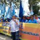 RATUSAN BURUH KEPUNG DPRD SUMUT, T. M. YUSUF: PERJUANGAN BELUM BERAKHIR, KAMI KAWAL RUU PERLINDUNGAN KETENAGAKERJAAN HINGGA OKTOBER
