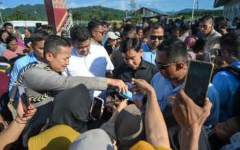 KUNJUNGI HUNTARA TAPSEL, WAPRES GIBRAN DAN GUBERNUR BOBBY PASTIKAN HUNTAP SEGERA DIBANGUN