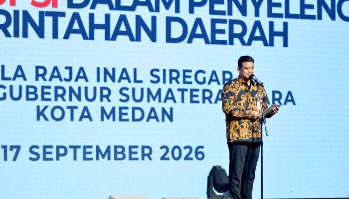 TEKEN KOMITMEN BERSAMA KPK,  BOBBY NASUTION DORONG PENCEGAHAN KORUPSI DILAKUKAN KOMPREHENSIF