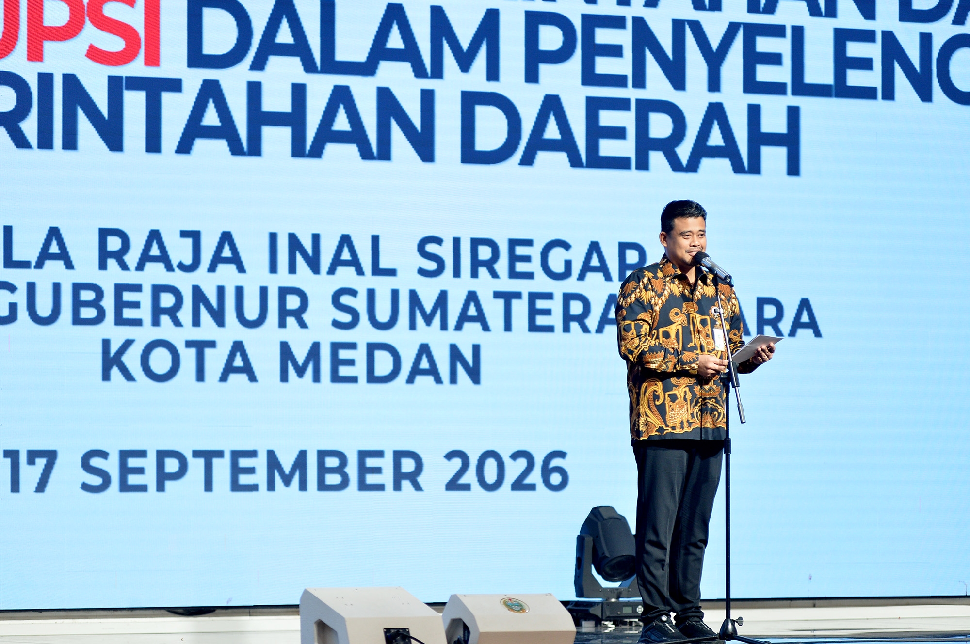 TEKEN KOMITMEN BERSAMA KPK, BOBBY NASUTION DORONG PENCEGAHAN KORUPSI DILAKUKAN KOMPREHENSIF