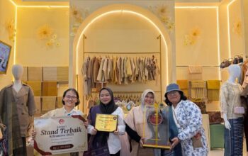 TAMPIL DENGAN KONSEP NUDE DAN WASTRA, DEKRANASDA MEDAN SABET STAND TERBAIK KRIYANUSA 2026