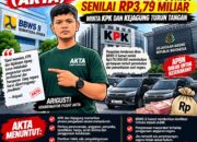 AKTA SOROTI PENGADAAN MOBIL DINAS BBWS II SUMUT RP3,79 MILIAR, MINTA KPK DAN KEJAGUNG PERIKSA