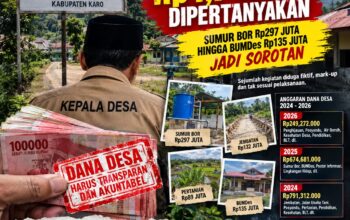 DANA DESA SUKA JULU RP1,7 MILIAR DISOROT, SEJUMLAH KEGIATAN DIDUGA FIKTIF DAN TAK SESUAI PELAKSANAAN