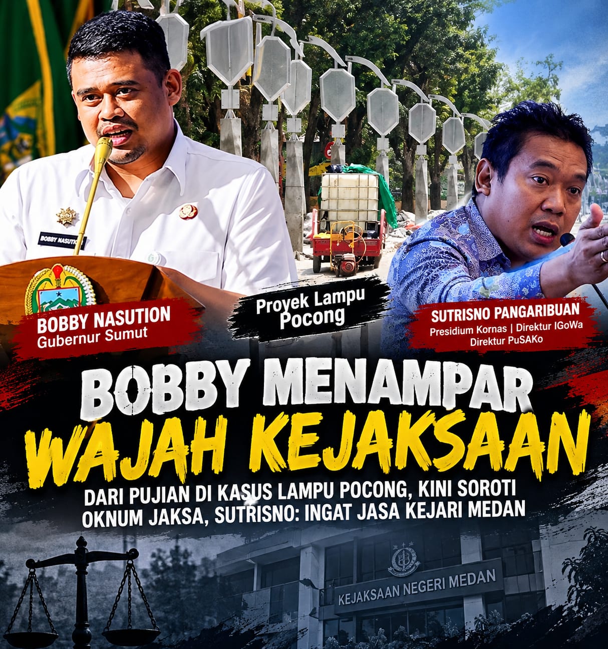 PERNAH APRESIASI KEJARI MEDAN, KINI BOBBY SOROTI OKNUM JAKSA, SUTRISNO: JANGAN LUPA SEJARAH PERNAH APRESIASI KEJARI MEDAN, KINI BOBBY SOROTI OKNUM JAKSA, SUTRISNO: JANGAN LUPA SEJARAH