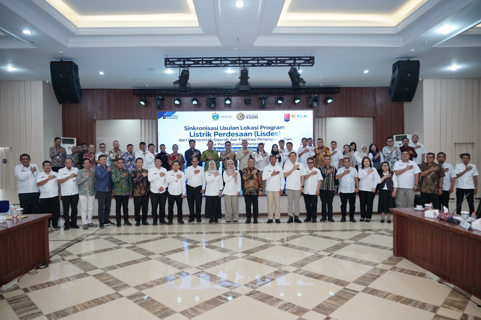 PERCEPAT LISTRIK PERDESAAN, KEMENTERIAN ESDM BERSAMA PLN DAN PEMPROV SUMUT SINKRONKAN USULAN LOKASI PERCEPAT LISTRIK PERDESAAN, KEMENTERIAN ESDM BERSAMA PLN DAN PEMPROV SUMUT SINKRONKAN USULAN LOKASI