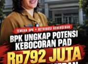 BPK UNGKAP KEBOCORAN PAD RP792 JUTA DI DLH MEDAN, TARIF SAMPAH TAK SESUAI KONDISI RIIL, KADIS MELVI BELUM BERSUARA