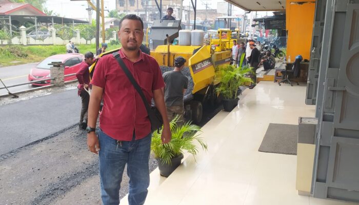 INFRASTRUKTUR IBU KOTA BATU BARA BERBENAH, TOKOH PEMUDA APRESIASI KEPEMIMPINAN BUPATI BAHARUDDIN SIAGIAN