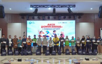 SETETES DARAH, SEBINGKIS HARAPAN: PLN SUMUT BERBAGI KEPEDULIAN PADA HLN KE-81