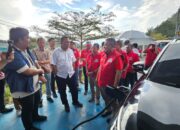 SP PLN SUMUT BERSAMA MENTERI LH GAUNGKAN KENDARAAN LISTRIK DAN PELESTARIAN DANAU TOBA
