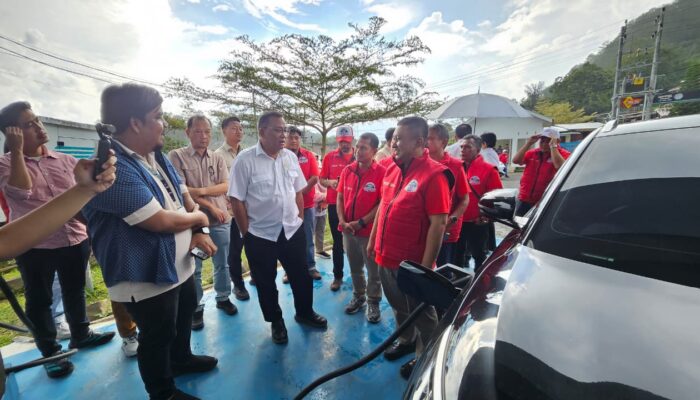 SP PLN SUMUT BERSAMA MENTERI LH GAUNGKAN KENDARAAN LISTRIK DAN PELESTARIAN DANAU TOBA