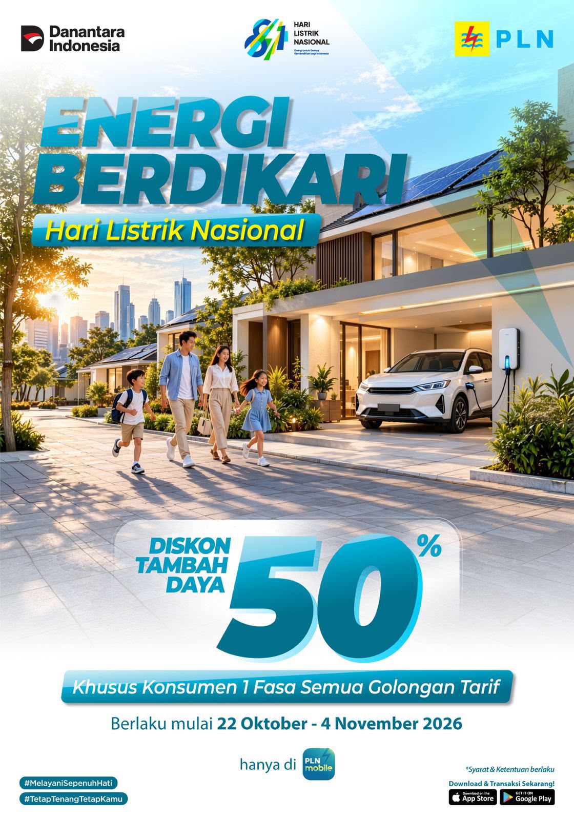 TUJUH HARI LAGI DISKON TAMBAH DAYA PLN BERAKHIR, YUK MANFAATKAN PROMONYA! SIMAK CARANYA TUJUH HARI LAGI DISKON TAMBAH DAYA PLN BERAKHIR, YUK MANFAATKAN PROMONYA! SIMAK CARANYA
