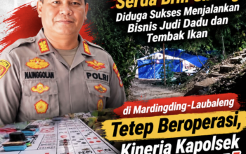 SOSOK OKNUM SERDA BRM GINTING, DIDUGA SUKSES MENJALANKAN BISNIS JVDI DI MARDINGDING-LAUBALENG TETEP BEROPERASI, KINERJA KAPOLSEK DISOROT!