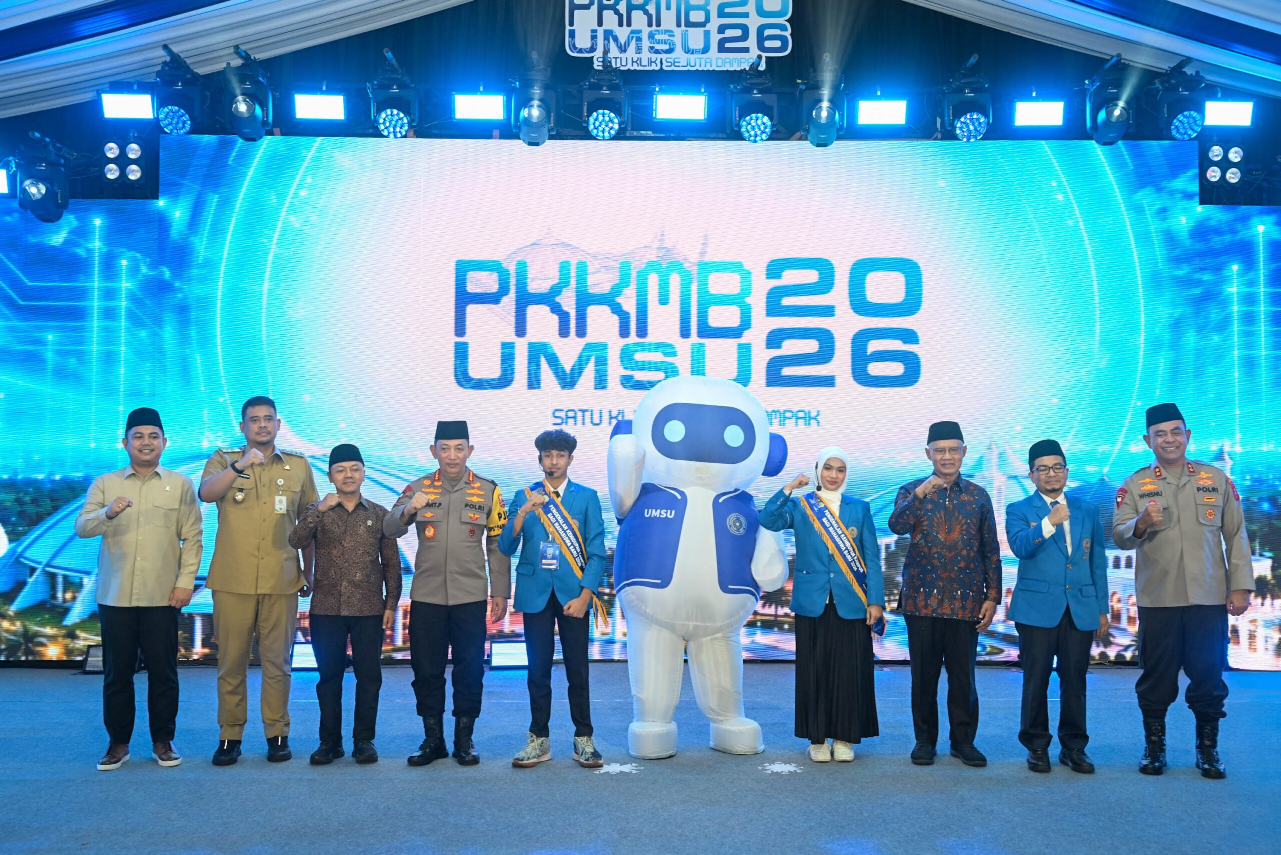 GUBERNUR BOBBY NASUTION SIAPKAN DUA HADIAH UNTUK UMSU, BEASISWA HINGGA DUKUNGAN PEMBANGUNAN KAMPUS