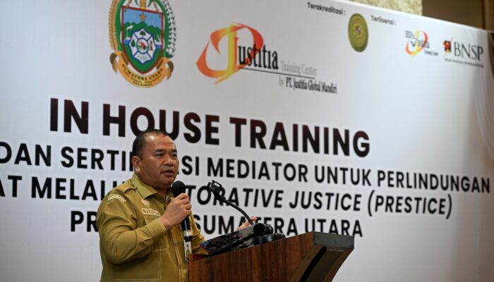 PEMPROV SUMUT PERKUAT PELAYANAN HUKUM HINGGA DESA, TINGKATKAN KAPASITAS PARALEGAL