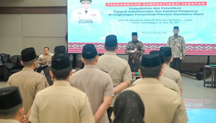 LANTIK 15 PEJABAT BAPENDA, PJ SEKDAPROV SUMUT TEKANKAN OPTIMALISASI PAD