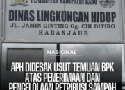 APH DIDESAK USUT TEMUAN BPK ATAS PENERIMAAN DAN PENGELOLAAN RETRIBUSI SAMPAH DI DINAS LH KABUPATEN KARO APH DIDESAK USUT TEMUAN BPK ATAS PENERIMAAN DAN PENGELOLAAN RETRIBUSI SAMPAH DI DINAS LH KABUPATEN KARO